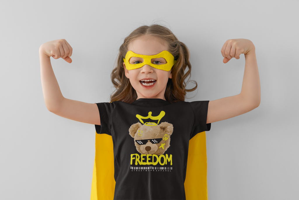 Детска Тениска с Мече Freedom