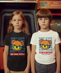 Тениска за Деца с Щампа Мече и Надпис No Bad Days
