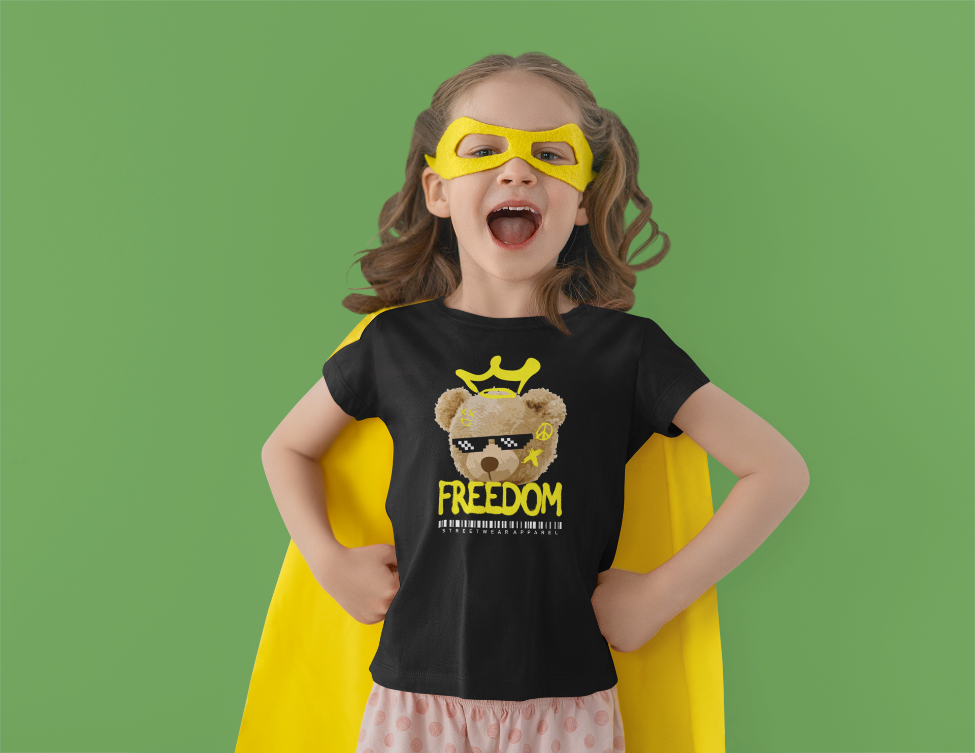 Детска Тениска с Мече Freedom