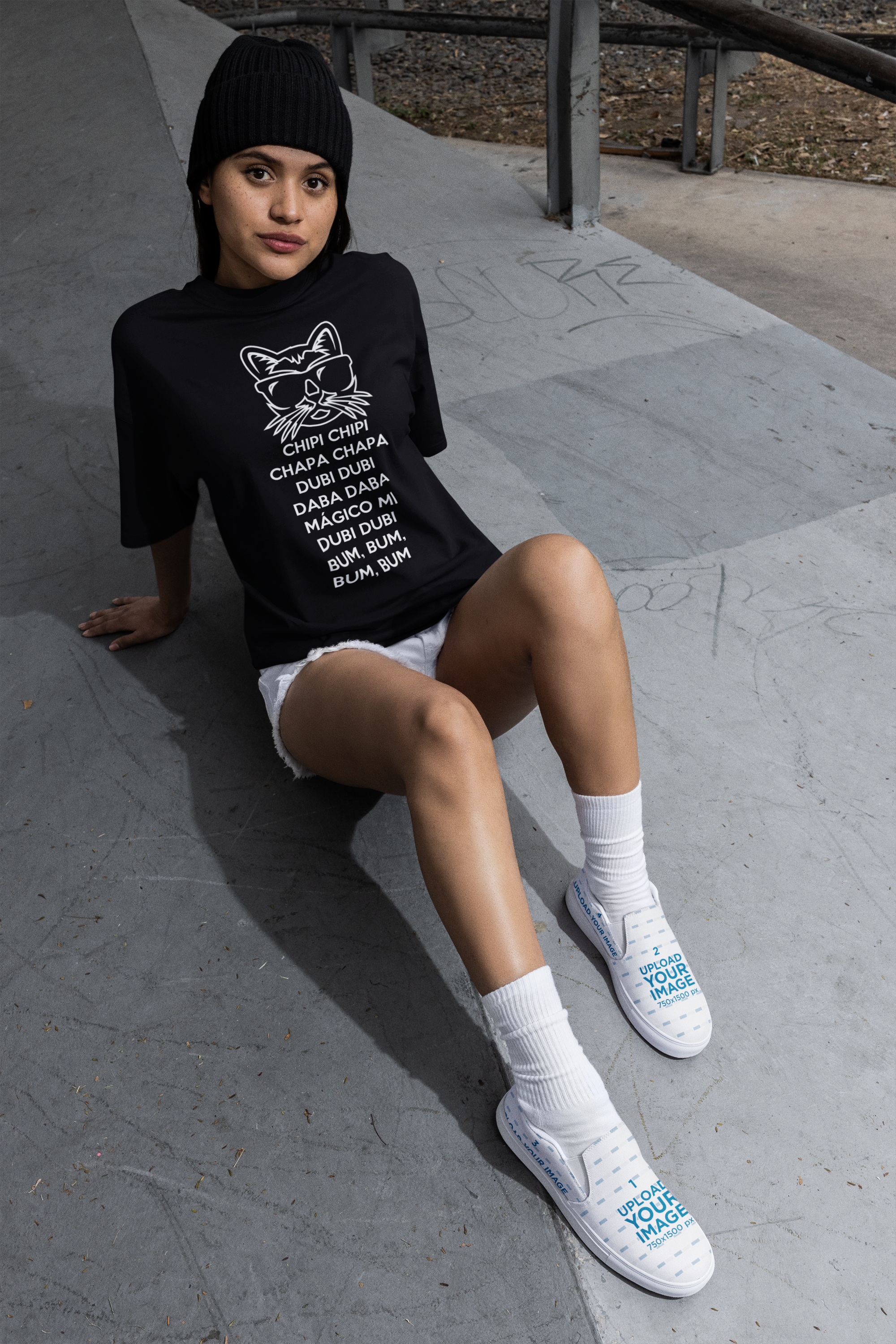 Chipi Chipi Chapa Chapa Тениска с Щампа Котка