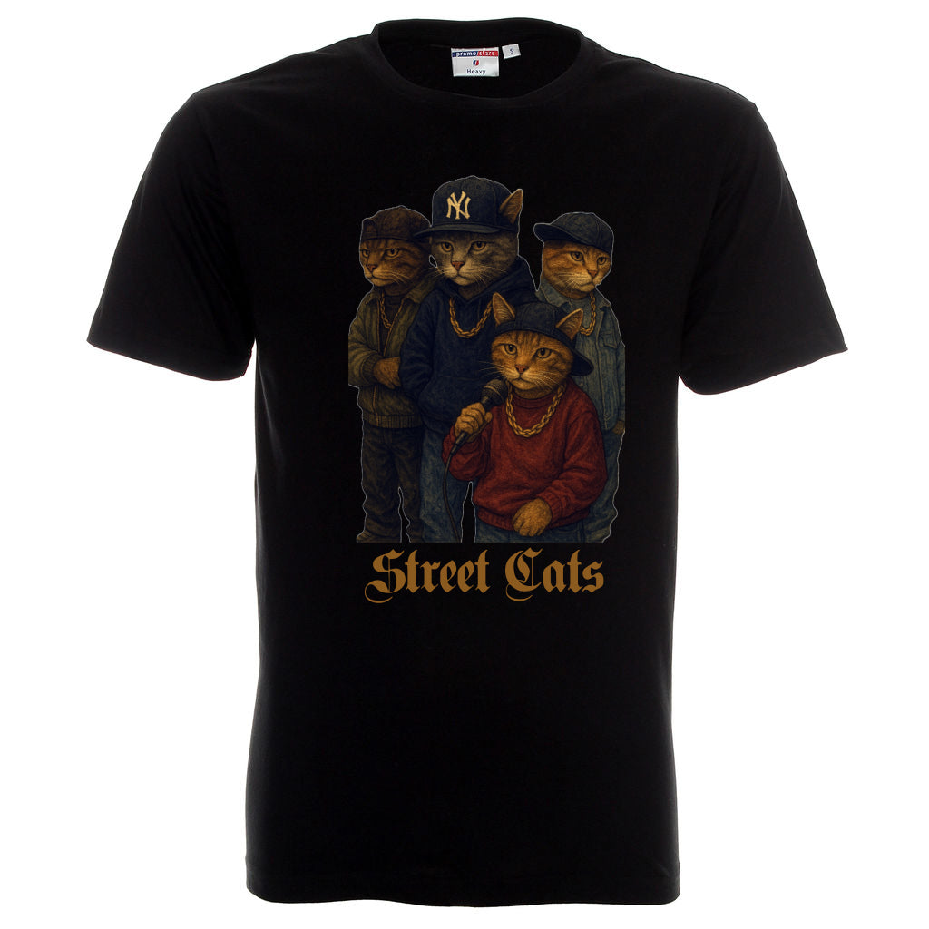 Котки рапъри от 90-те - Тениска Street Cats