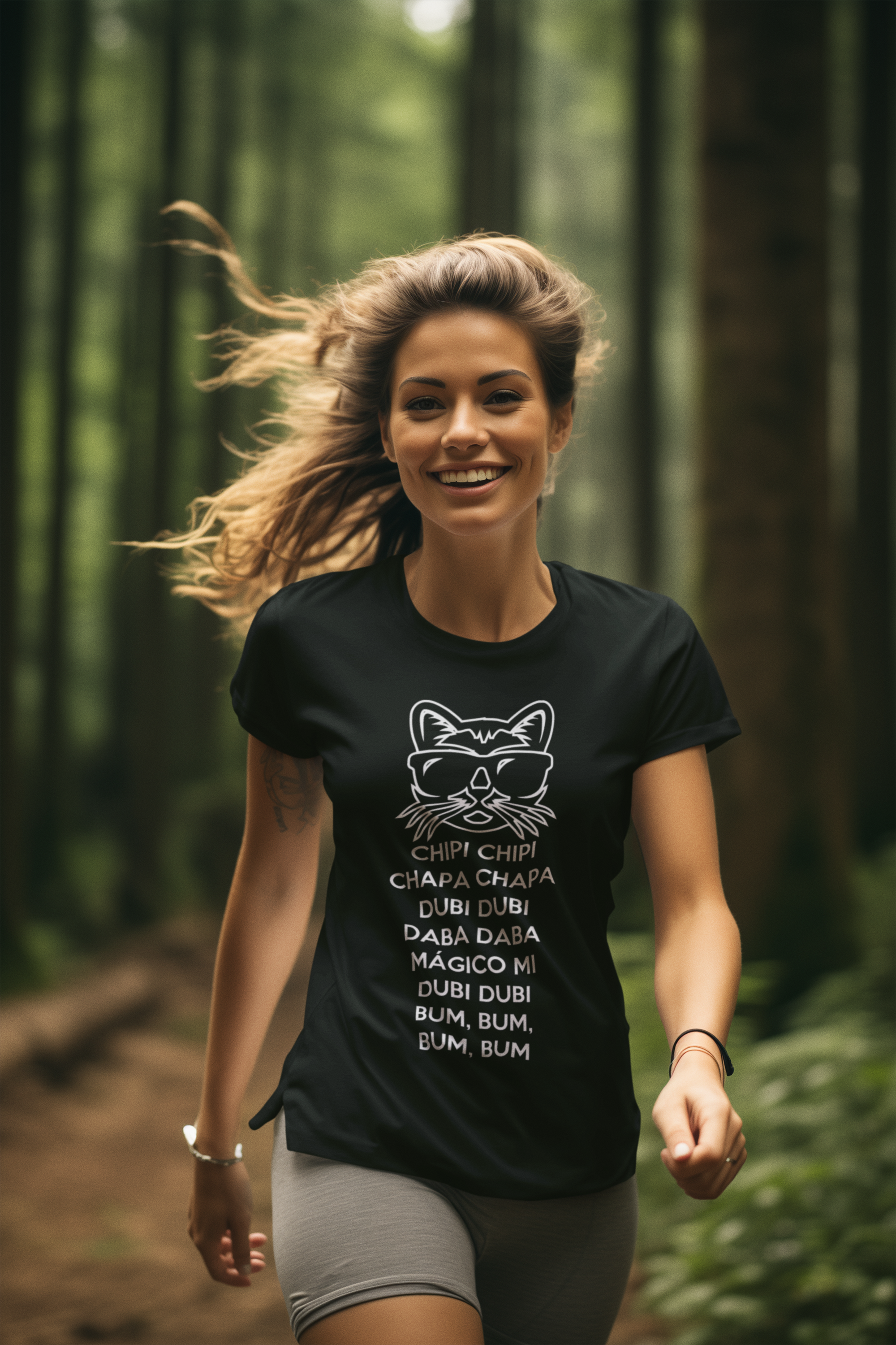 Chipi Chipi Chapa Chapa Тениска с Щампа Котка
