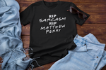 RIP Сарказъм, RIP Матю Пери, тениска в памет на Краля на Сарказма