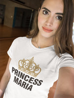 Тениска с надпис Принцеса Мария