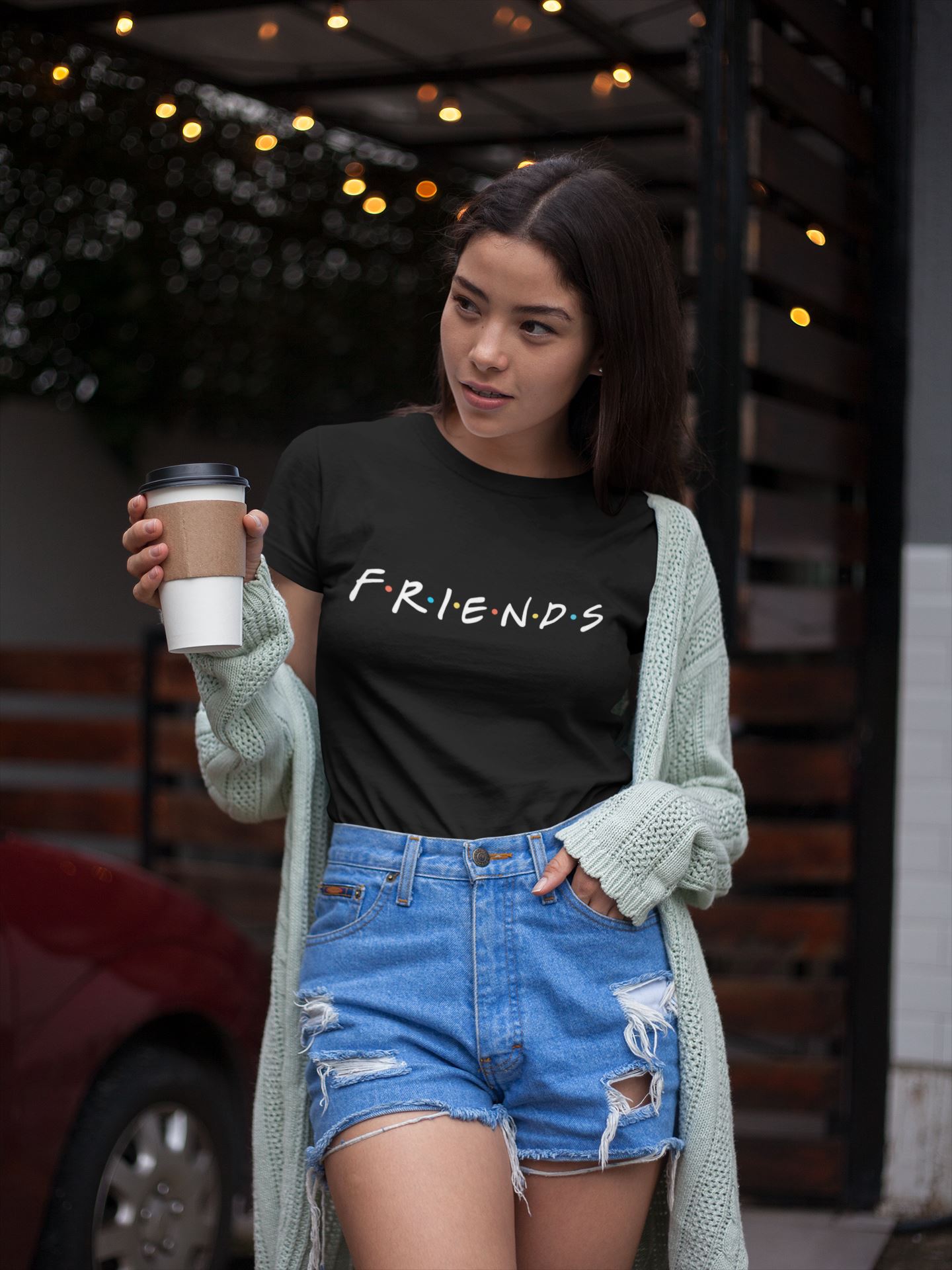 Friends Tv Show - Тениска от сериала Приятели - 100% Памук