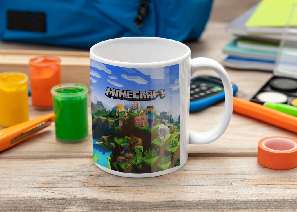Чаша Minecraft - Уникален Подарък за фенове на играта