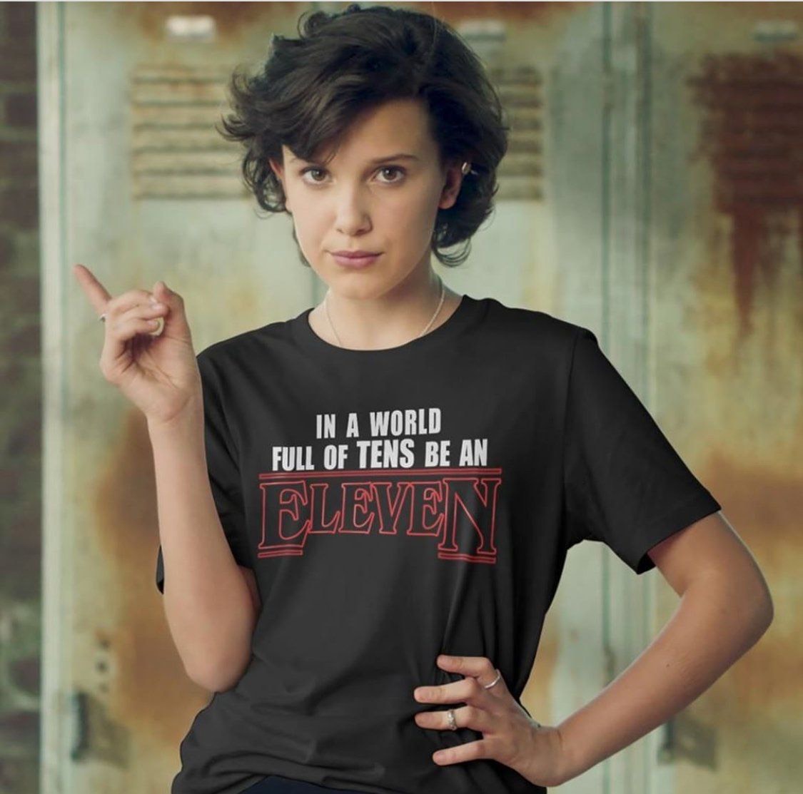 Eleven Тениска от Stranger Things