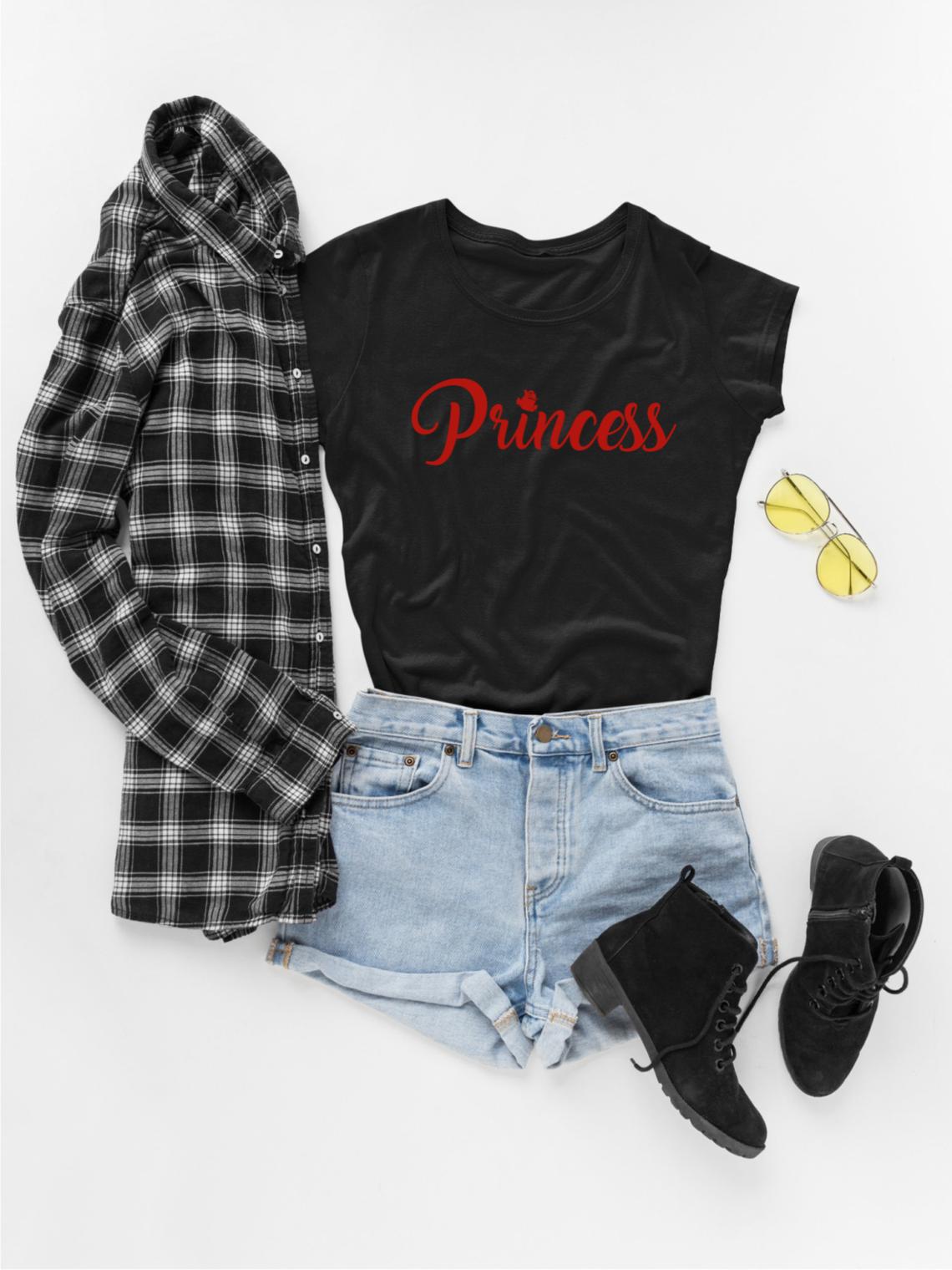 Тениска с щампа - Princess