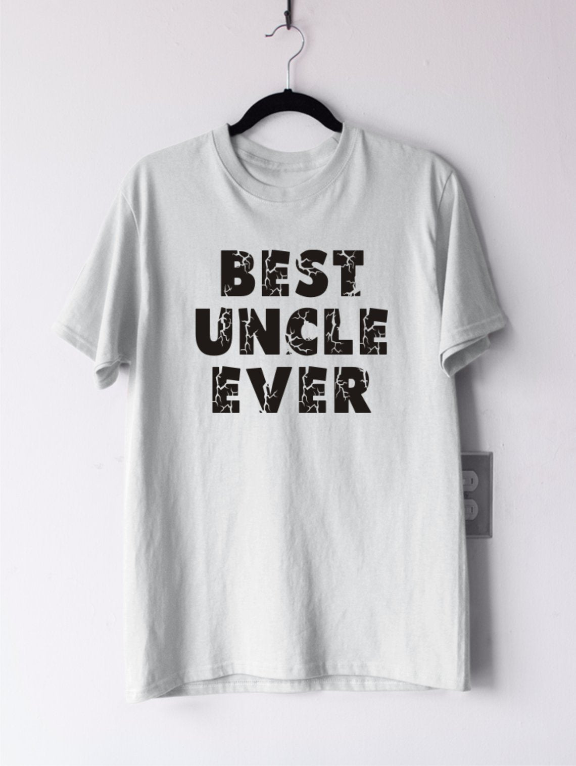 Тениска с надпис - Най-добрия Чичо