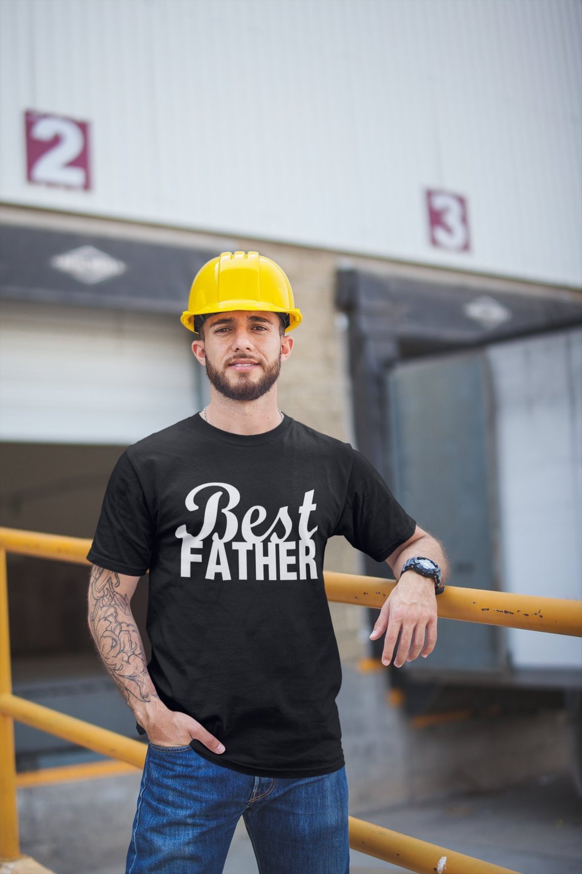 Best Father - Тениска с Щампа