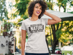Тениска с щампа - Уважавай Природата