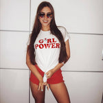 Тениска с надпис - Girl Power