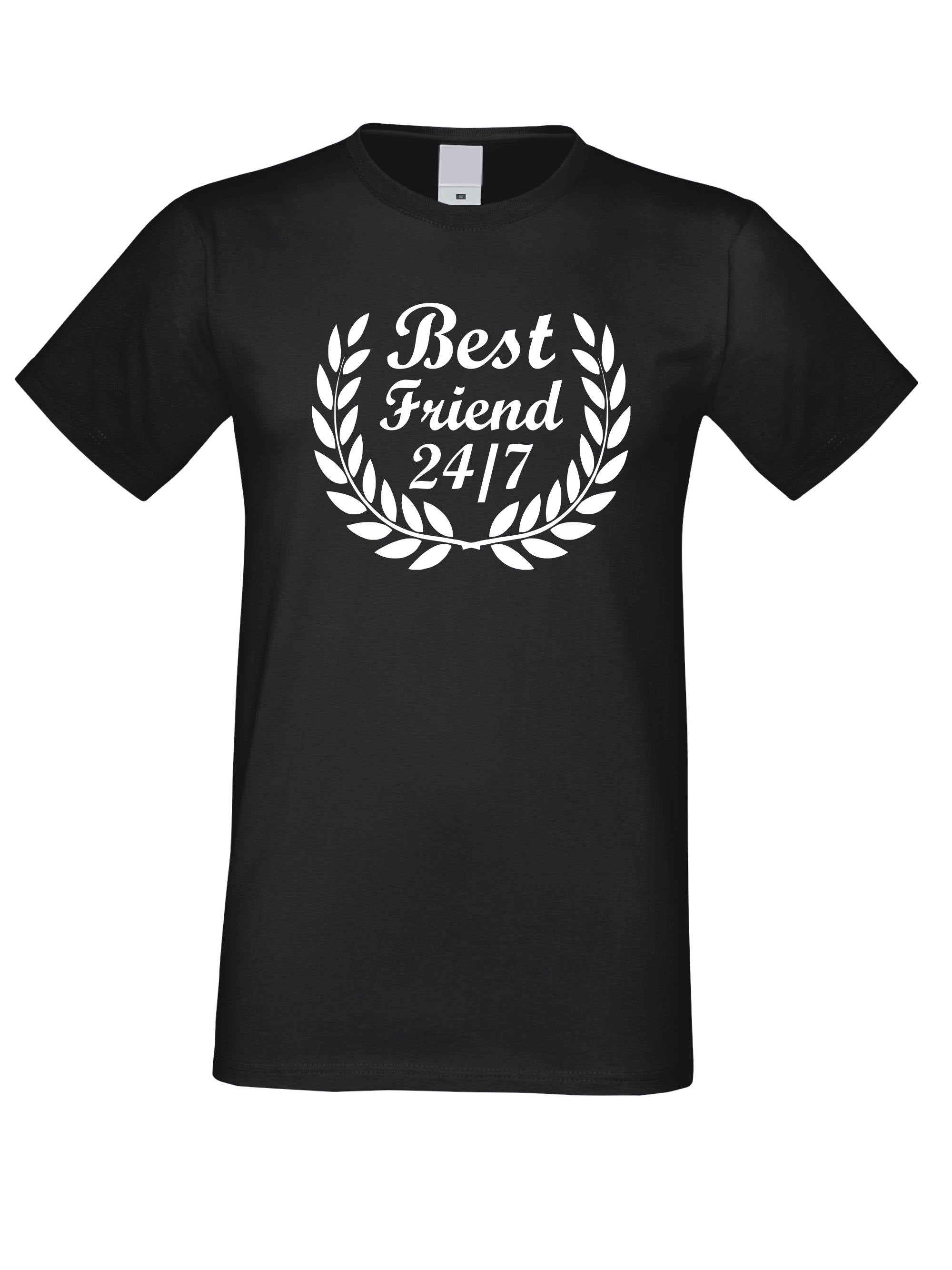 Тениска за Приятели с надпис Best Friends 24/7