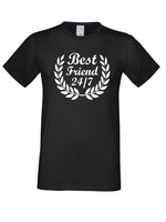 Тениска за Приятели с надпис Best Friends 24/7
