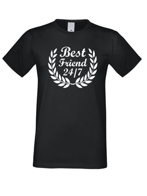 Тениска за Приятели с надпис Best Friends 24/7