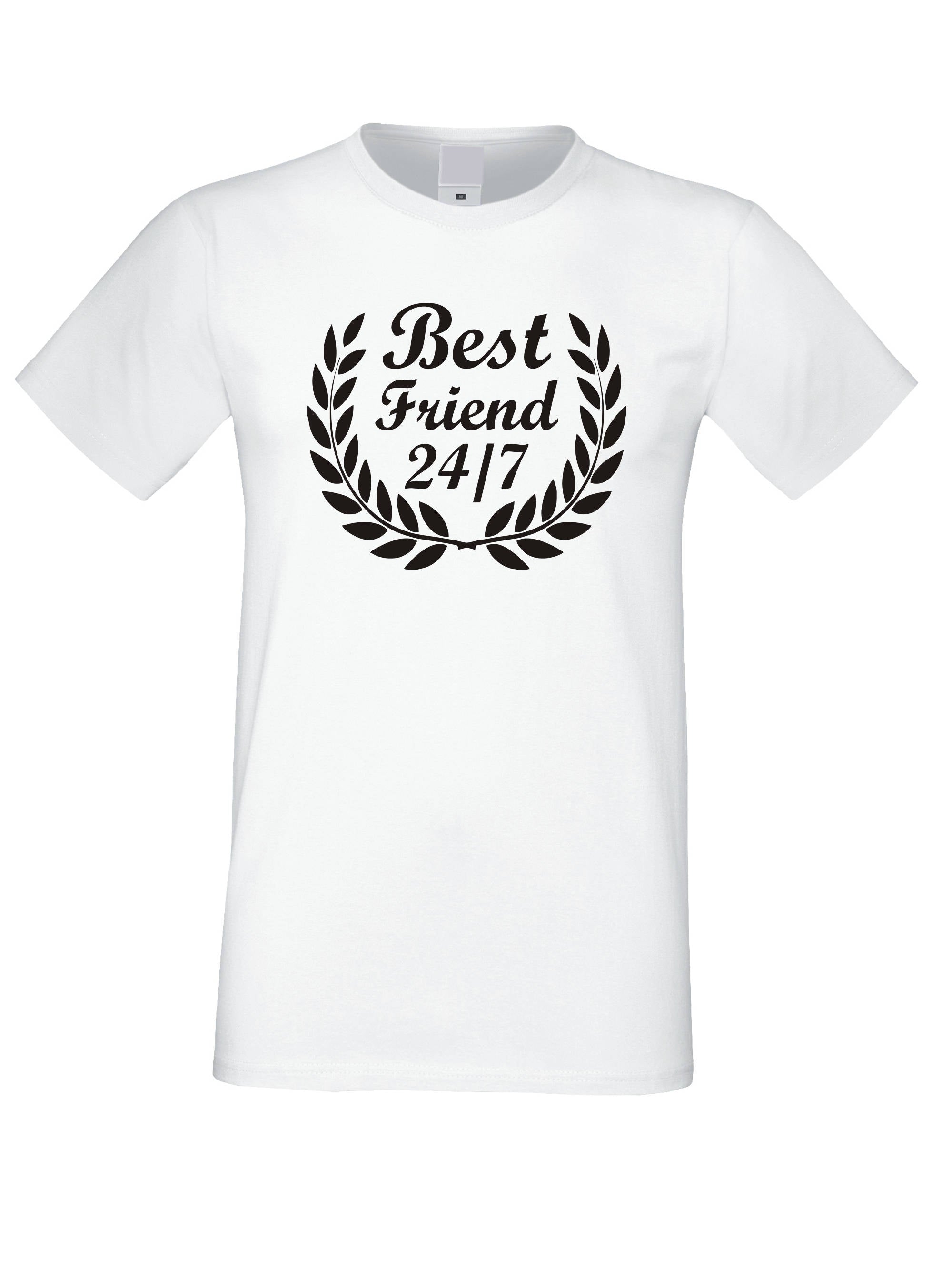 Тениска за Приятели с надпис Best Friends 24/7