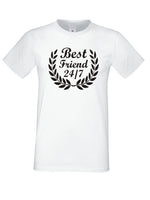 Тениска за Приятели с надпис Best Friends 24/7