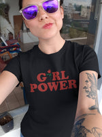 Тениска с надпис - Girl Power