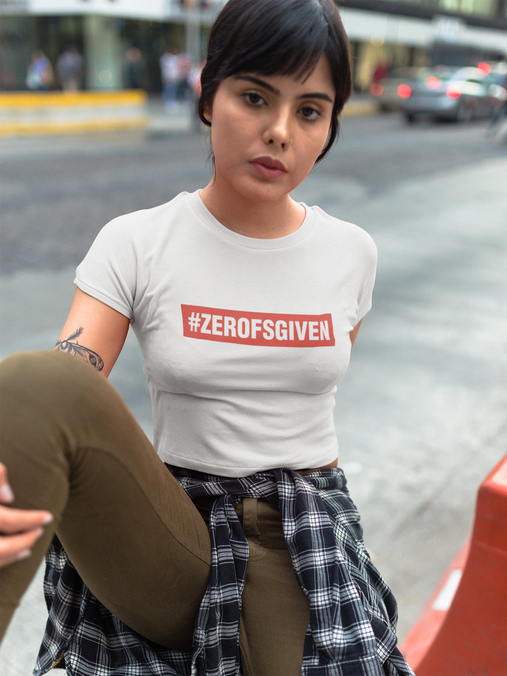 Забавна тениска - Zero Fcks Given