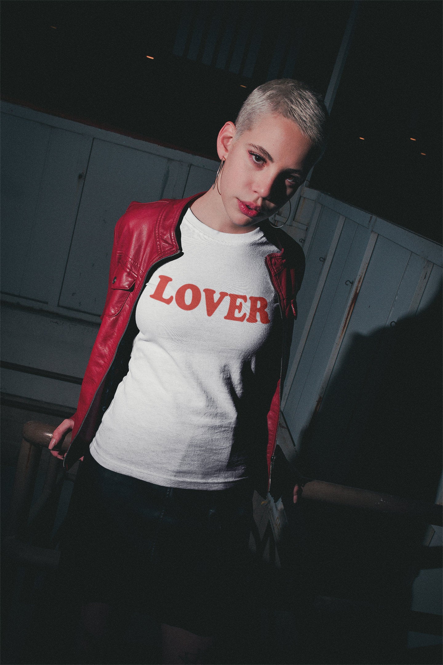 Тениска с надпис - Lover