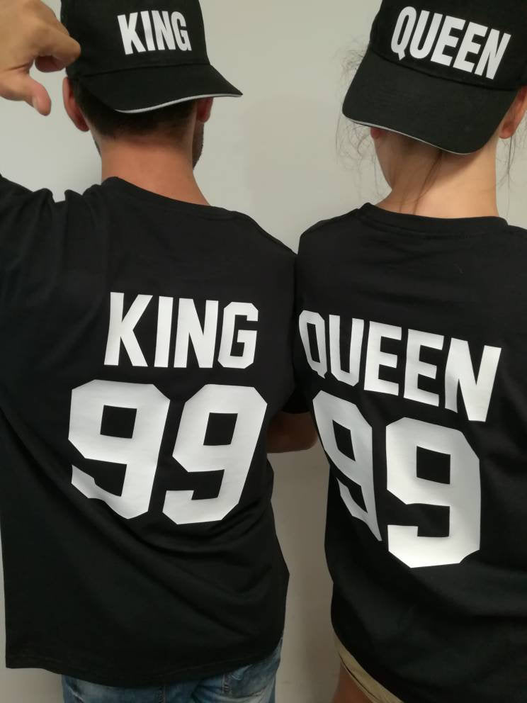 Комплект Тениски за двойки King - Queen