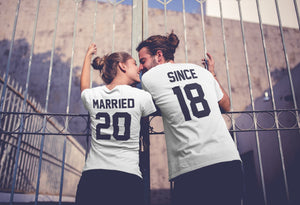 Тениски за двойки - "Женени От..."