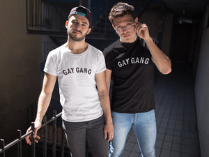 Тениска с надпис - Gay Gang