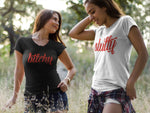 Забавни тениски с щампа Bitchy and Slutty