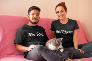 The King - The Queen - Комплект Тениски за двойки