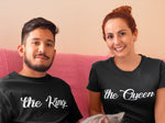 The King - The Queen - Комплект Тениски за двойки