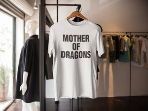 Забавна тениска за Майки - Mother of Dragons