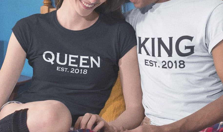 King Queen Сет Тениски за Двойки