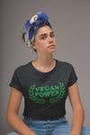 Тениска с надпис Vegan Power