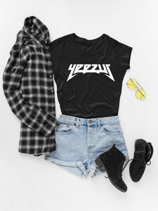 Тениска с надпис Yeezus
