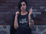 Тениска с щампа - Evil Psycho