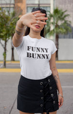 Забавна тениска с надпис - Funny Bunny