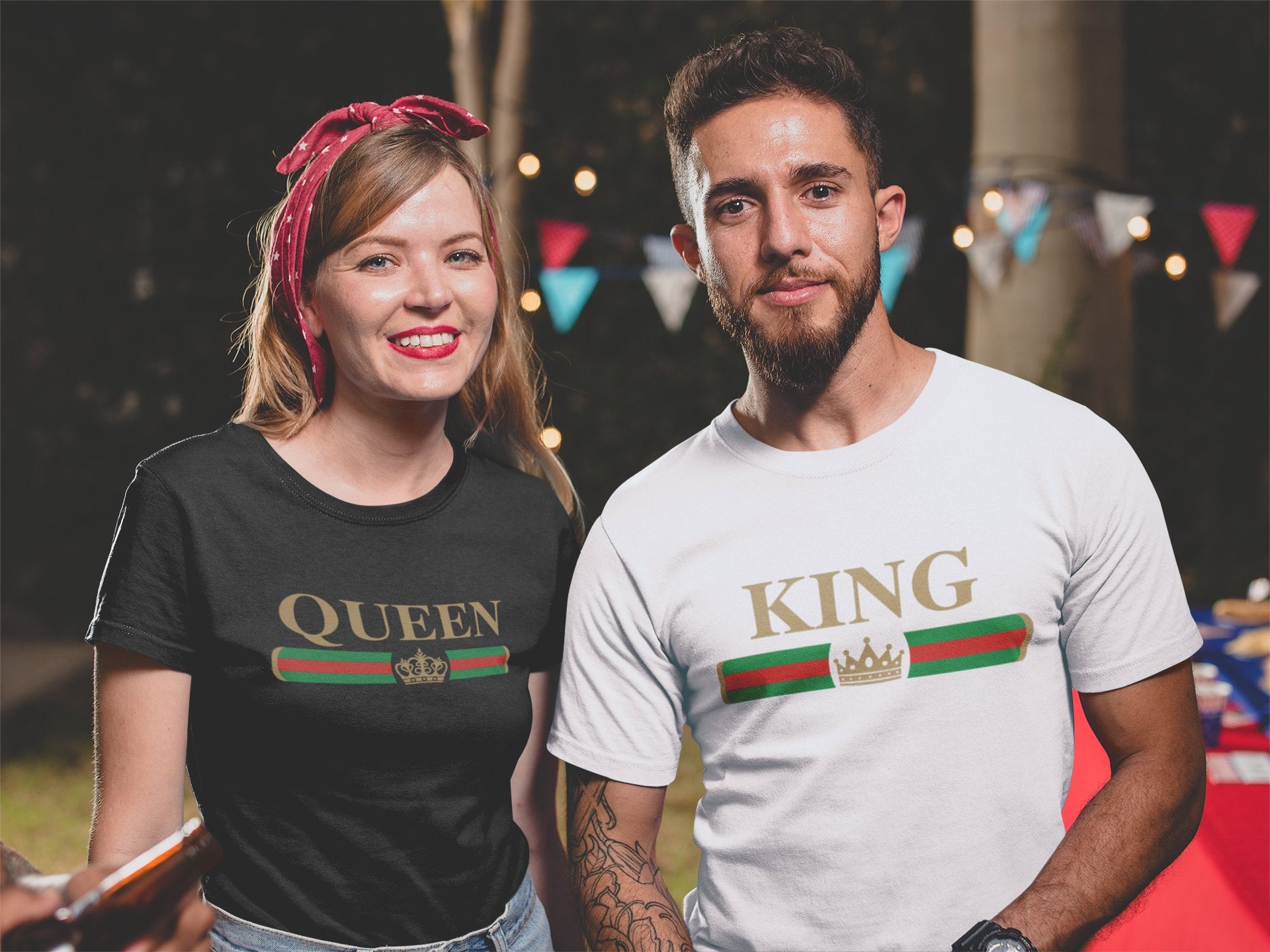 Тениски за Двойки - KING QUEEN