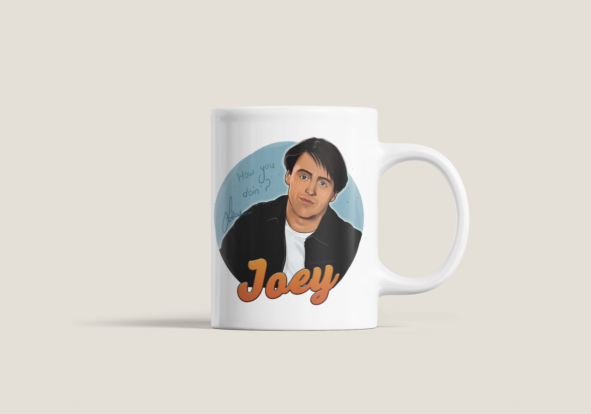 Чаша на Джоуи от сериала Приятели