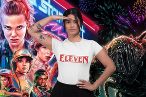 Eleven тениска от Stranger Things