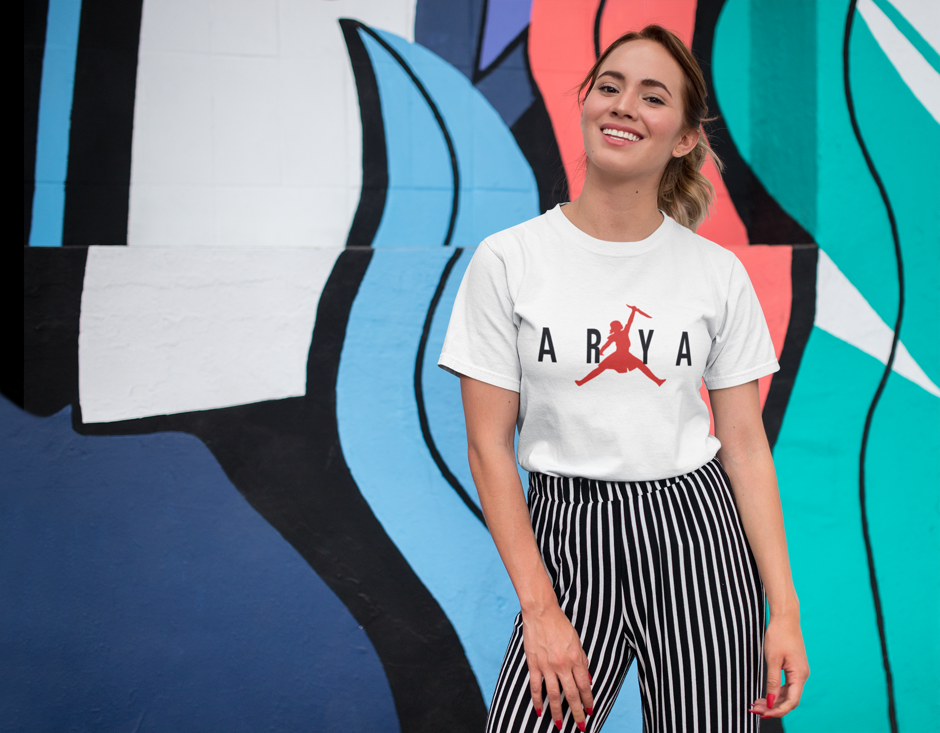 Тениска - Air Arya Stark от Game of Thrones